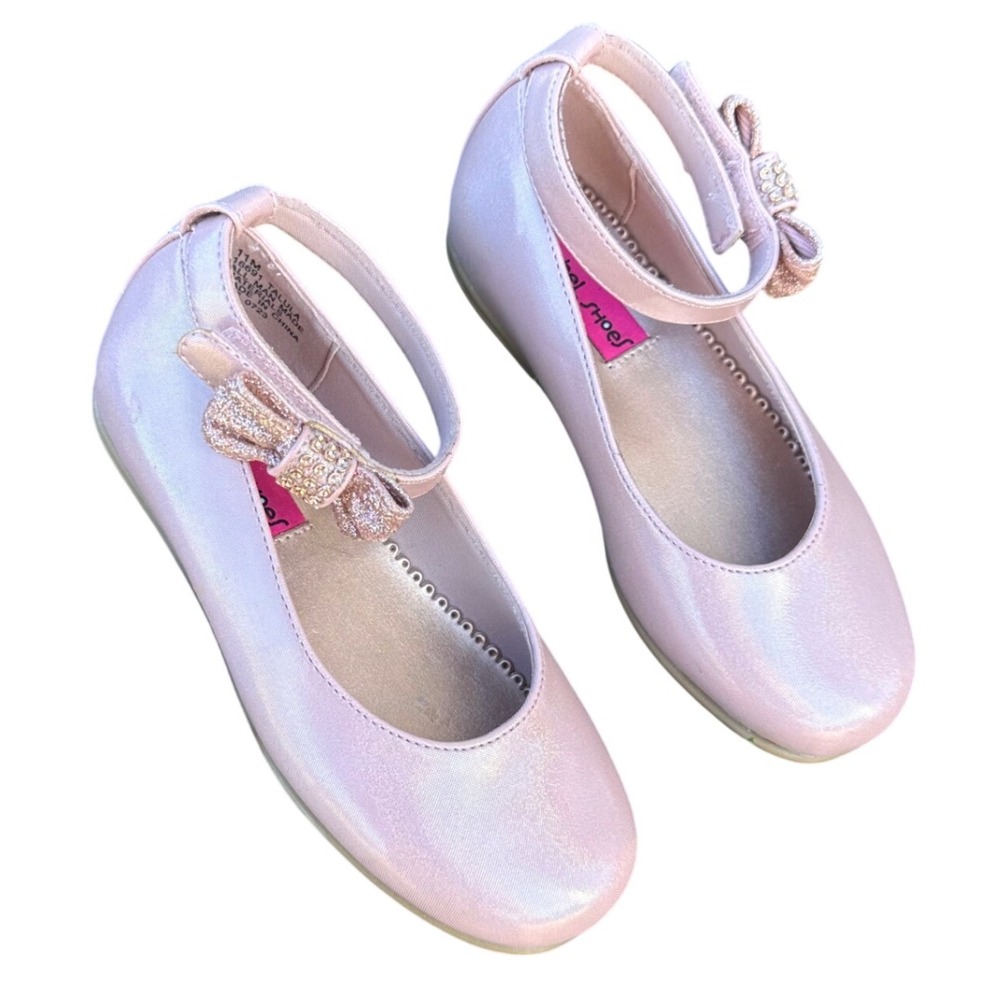 Rachel Zoe Talula Toddler Girl Mary‎ Jane Shoes Size 11 Blush Pink